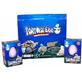 12 Eggs ( 1 Dozen Bulk LOT ) - Novelty Growing Pet Turtle Hatching Eggs