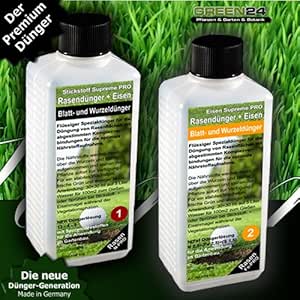 Abono de césped Hightech abono NPK + hierro líquido para césped