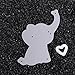 Bottone Metal Cutting Dies Stencil Template Mould for DIY Scrapbook Album Paper Card Craft Decoration New(Elephant Baby)