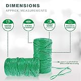 D.A.Y. Republic 200M Garden Twine Polypropylene String Rope Green Weatherproof view 2