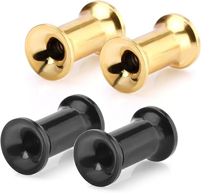 Amazon.com: JewelrieShop cuerpo piercing falso ilusión de ...