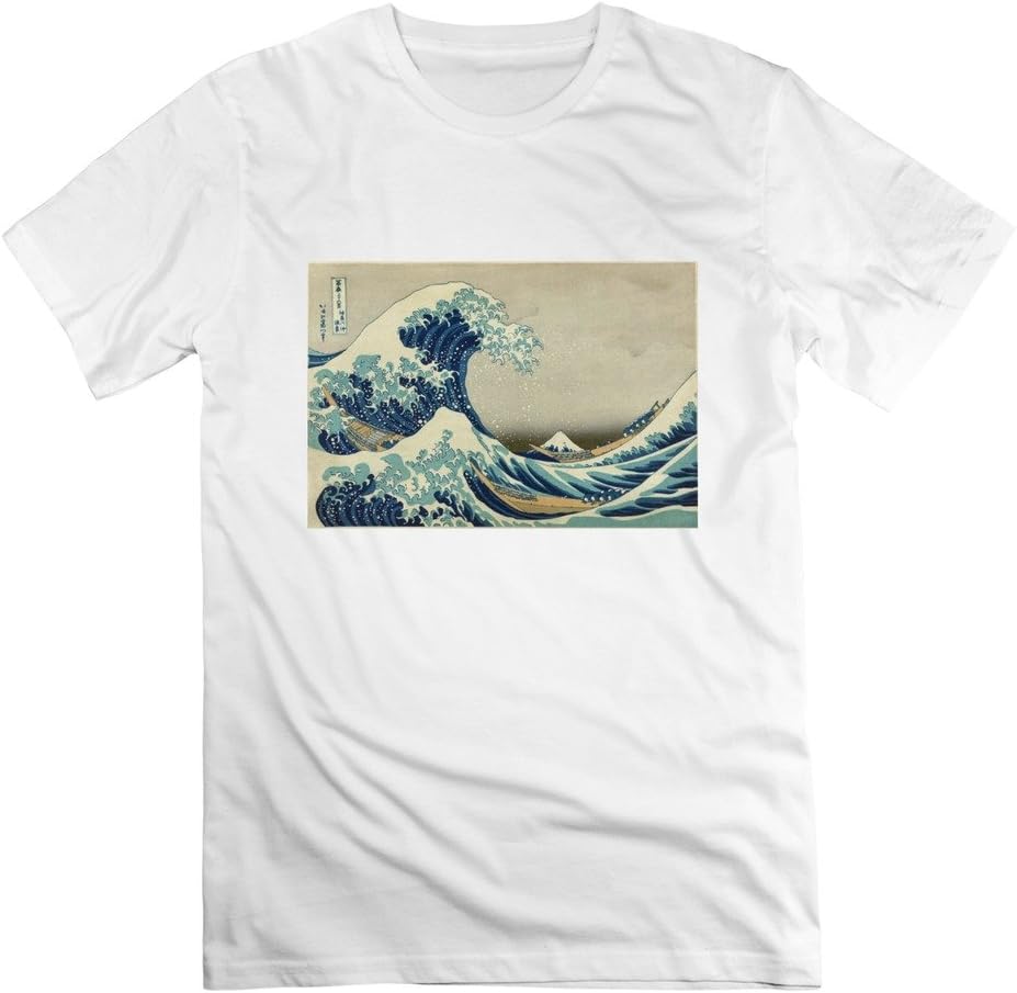 HDaiJun Great Wave Off Kanagawa Men's T-Shirts