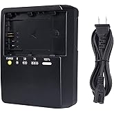 LC-E6 Battery Charger for Canon LP-E6NH LP-E6N LP-E6 LP-E6P LP-EL Battery Compatible with Canon EOS 70D 60D 5D 5DS 5D2 5D3 5D