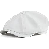 JANGOUL Kids Boys Cotton Newsboy Cap 8 Panel Beret Cabbie Hat for Toddler