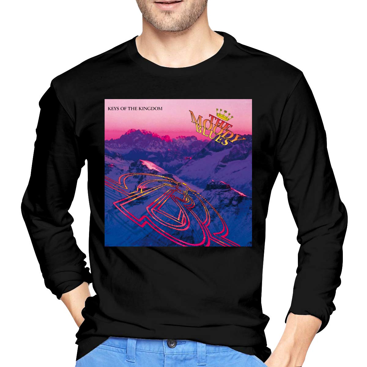 Robertrcastleberry The Moody Blues Keys Of The Kingdom Man Fashion Casual Style T Shirt