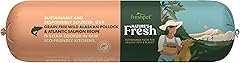 FreshPet Fresh Dog Food, Fresh Grain Free Wild Alaskan Pollock & Atlantic Salmon Recipe, 2 lb.