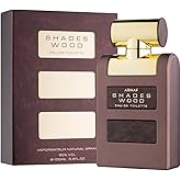 Armaf Shades Wood for Men Eau de Toilette Spray, 3.4 Ounce