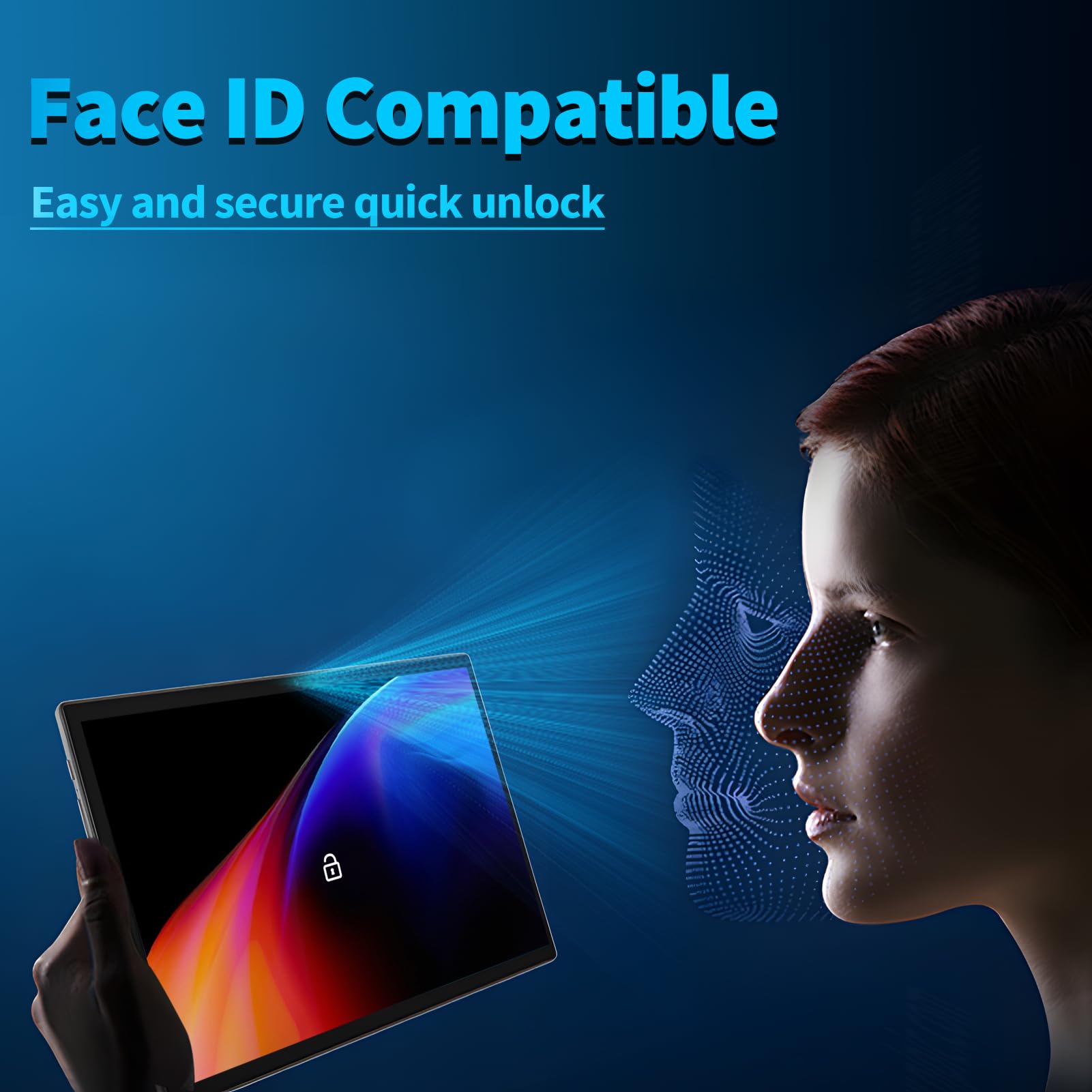 Android Tablet with Keyboard,10 inch Android 14 Tablets, 12GB RAM 128GB ROM, 1TB Expand, 8000mAh, 2.4G/5G WiFi, Bluetooth, GMS Certified, with Case, Mouse, Stylus Tablet PC (Black Case)