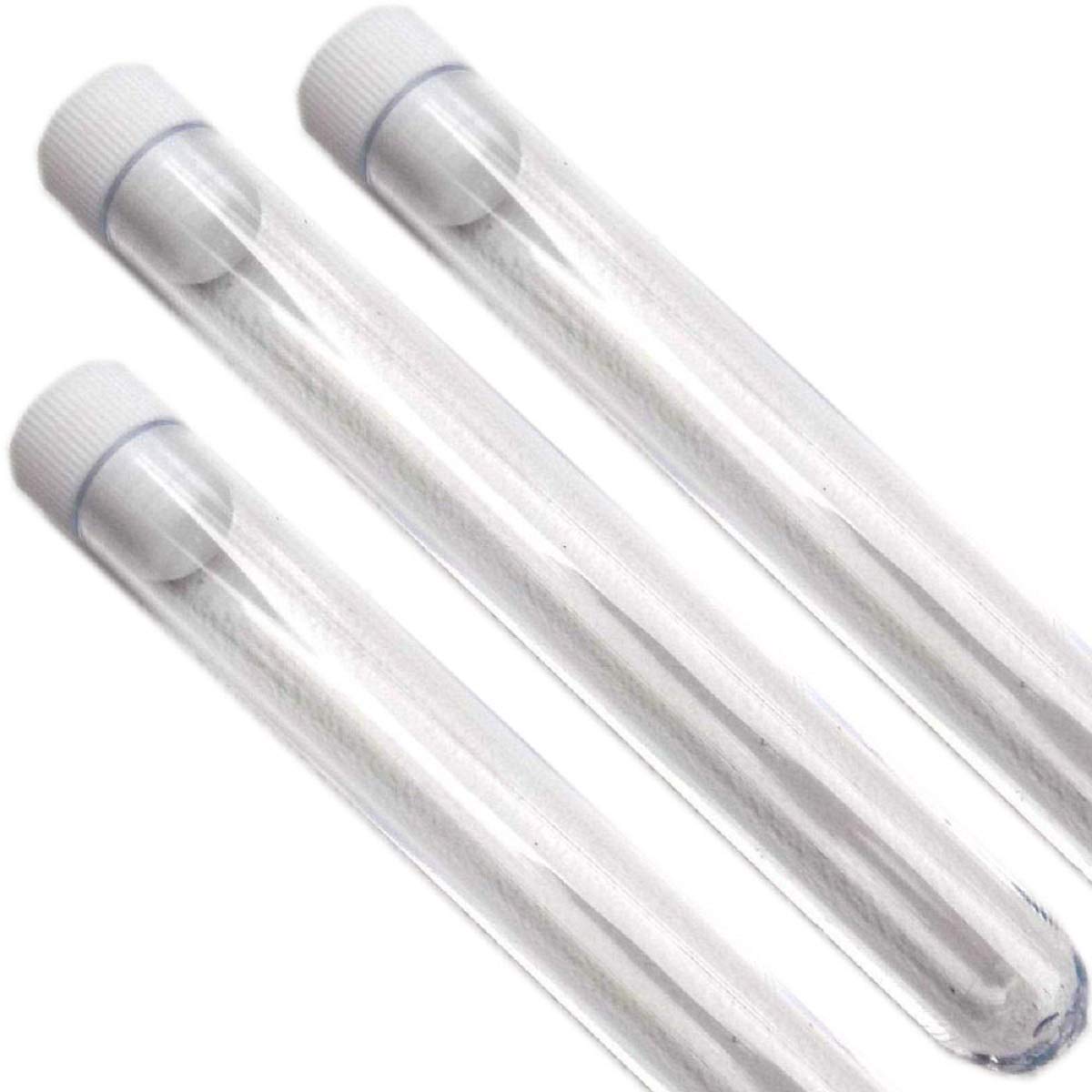 150 mm Test Tubes with White Tops (Pack of 10)