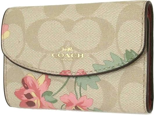 Amazon コーチ キーケース Coach シグネチャー花柄 6連 キーケース キーホルダー F Imoe3 並行輸入品 Coach コーチ 財布