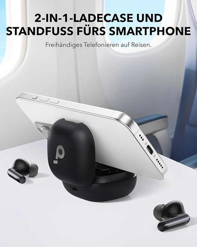 by Anker P40i, Wireless Earbuds mit Noise Cancelling, BassUp