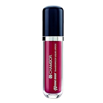 Chambor Extreme Wear Transfer Proof Liquid Lipstick, Desire No.433, 6 ml