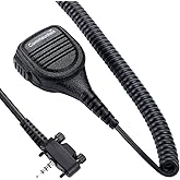 commountain Speaker Mic Compatible for Motorola Vertex Radios VX-261 EVX-261 EVX-531 EVX-534 EVX-539 VX-210 VX-231 VX-260 VX-264 VX-351 VX-354 VX-424 VX-450 VX-451 VX-454, Walkie Talkie Microphone
