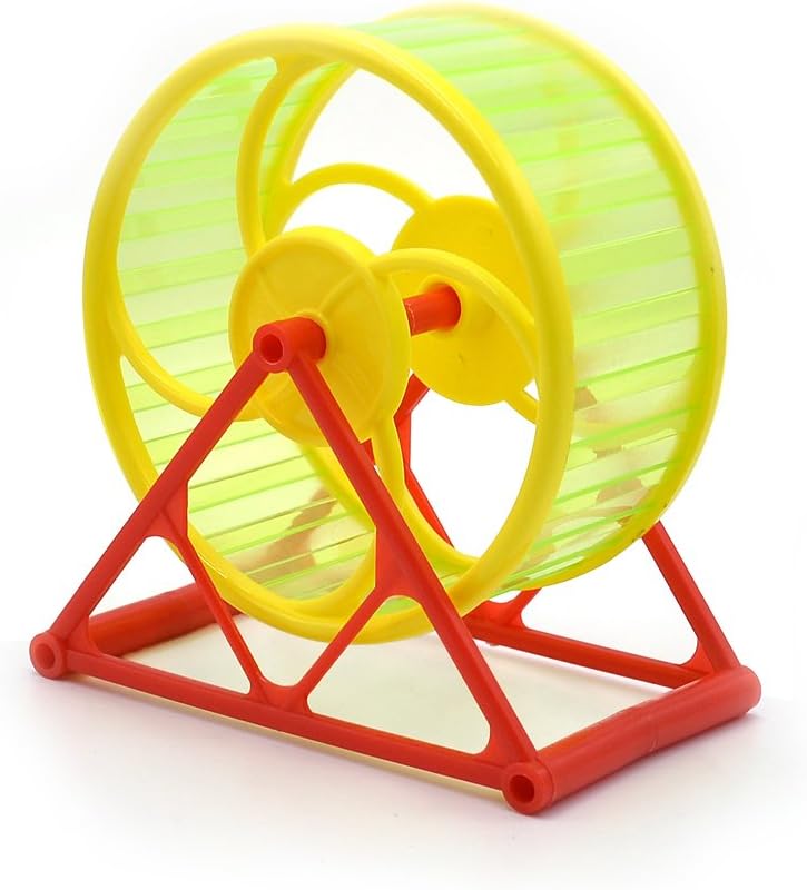 Wildgirl Pet Small Animal Hamster Running Roller Sports Wheel Toy Cage Accessories