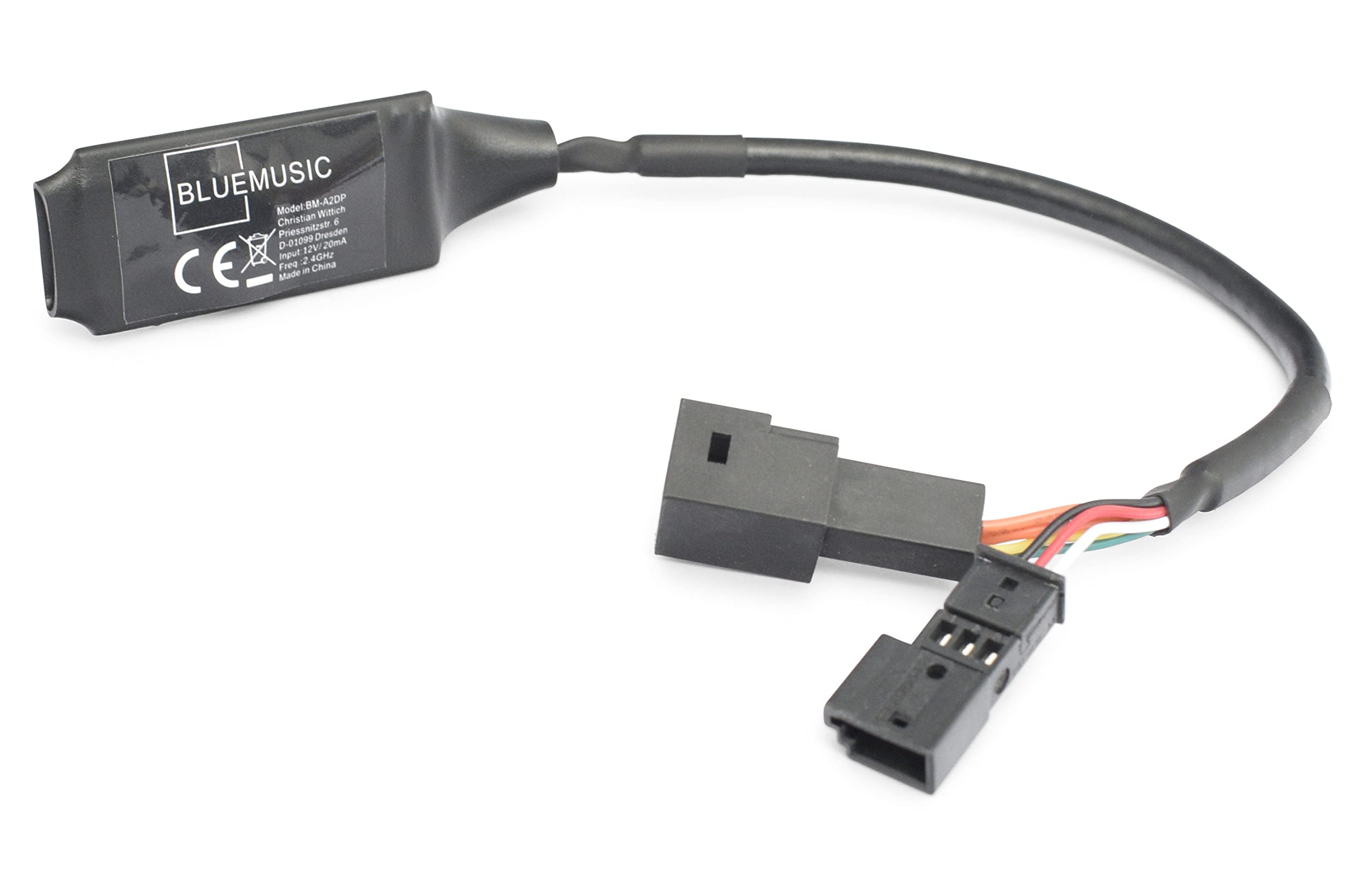 Bluetooth audio interface for BMW E46 E39 E38 X5 E53 X3 E83 Z4 E85, CD changer connection 3 + 6