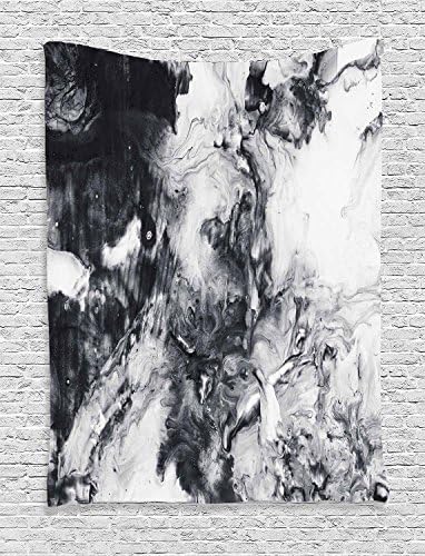 Black and white marble texture background Tapestry Decorations by Wen ty,Bedroom Living Kids Girls Boys Room Dorm Accessories Wall Hanging Tapestry (60" W By 90", Diverse 10)