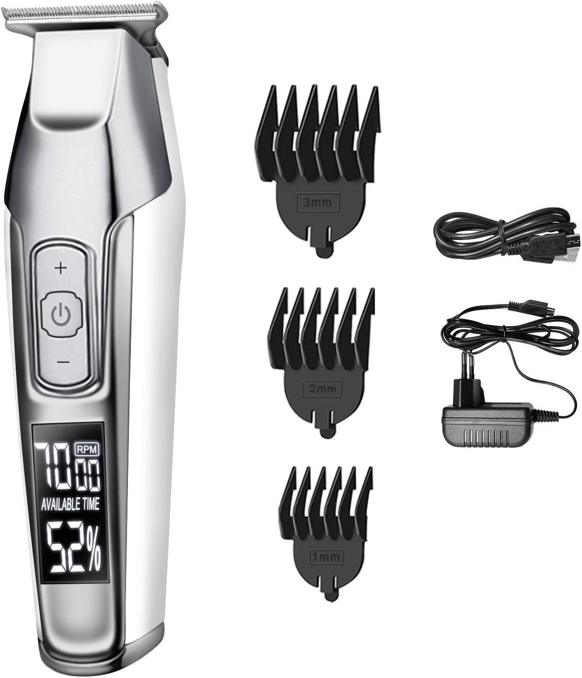 Action Hair Clippers for Men Cordless Hair Clippers Beard Trimmer