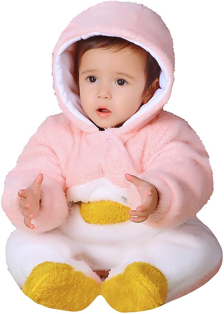 baby girl flannel onesie