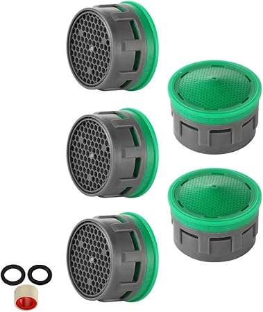 Jqk Faucet Aerator 1 5 Gpm Flow Retrictor Insert Faucet Aerators