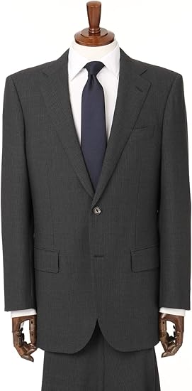 Amazon Co Jp ヨウフクノアオヤマ 洋服の青山 リーガル Regal オールシーズン用 スタンダードスーツ ツーパンツ A体 標準型 6号 175cm Mrg 33 服 ファッション小物