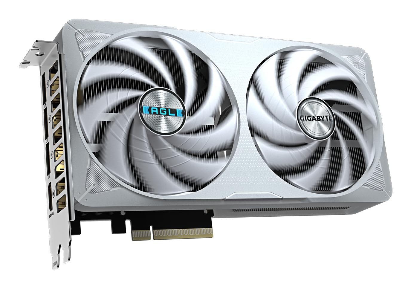 Gigabyte GeForce RTX 5060 Ti Eagle OC Ice 8G Grafikkarte – 8 GB GDDR7, 128 Bit, PCI-E 5.0, 2617 MHz Kernfrequenz, 3 x DisplayPort, 1 x HDMI, GV-N506TEAGLEOC ICE-8GD 3