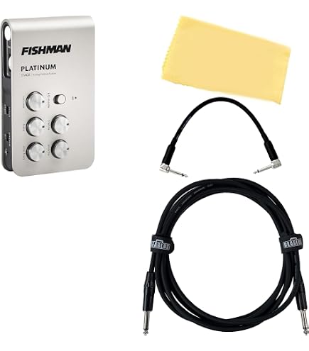 Amazon.com: Fishman Platinum Pro EQ/DI Analog Preamp Pedal