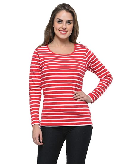 Women Cotton Bateu Neck Winter Top(XS-4XL)