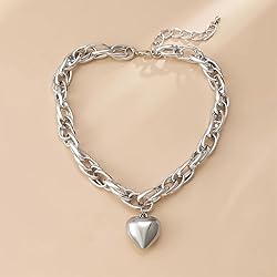 Your Always Charm Chunky Chain Necklaces for Women