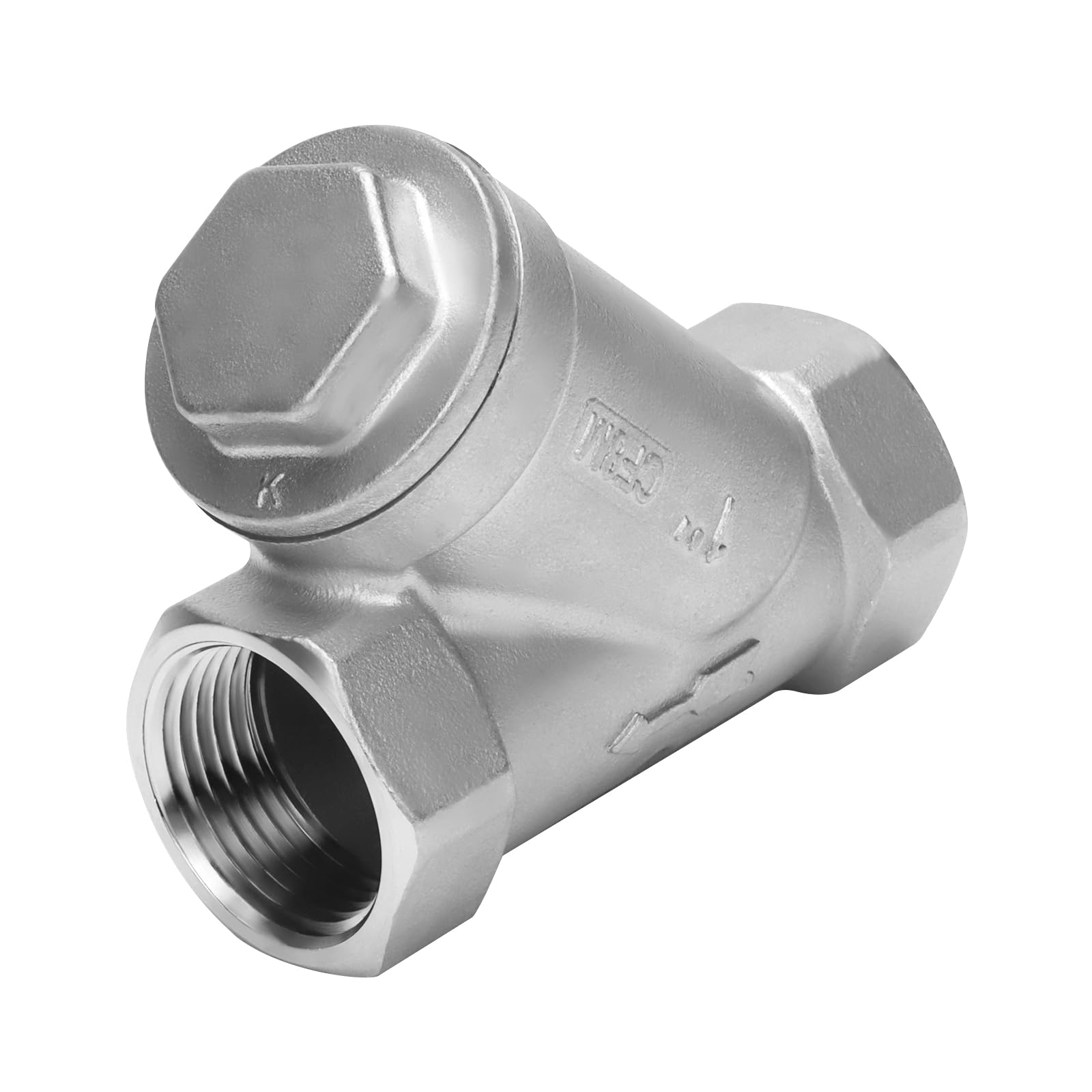 Photo 1 of 1 Inch Wye Strainer 100 Mesh Screen Filter Valve - 800 WOG SUS316 CF8M