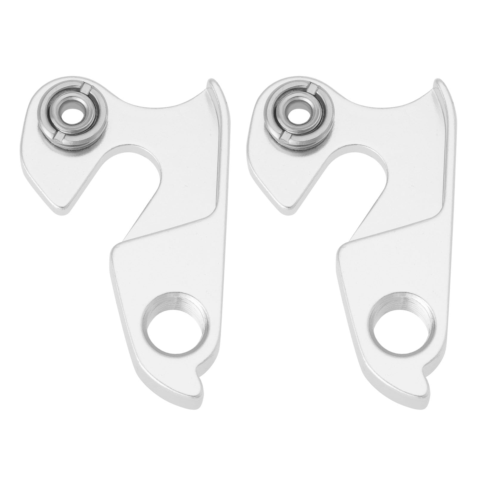 YINETTECH 2Pcs GH-022 Bike Bicycle Rear Mech Derailleur Gear Hanger Drop Out With Screws Rear Derailleur Hanger for Mountain Road Racing Bike Cycling Replace Part