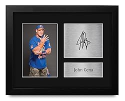 HWC Trading John Cena Gifts USL Framed Printed