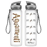 LEADO 32oz 1Liter Motivational Tracking Water