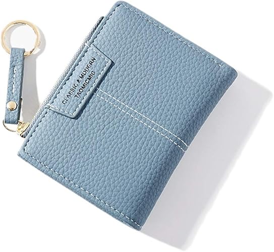 Amazon シンイ Xin Yi ミニ財布 レディース 二つ折り財布 短財布 コンパクト ウォレット 無地 コインケース カード小銭入れ 高級レザー 大容量 人気 女性用 軽量 代 30代 40代 限定 財布