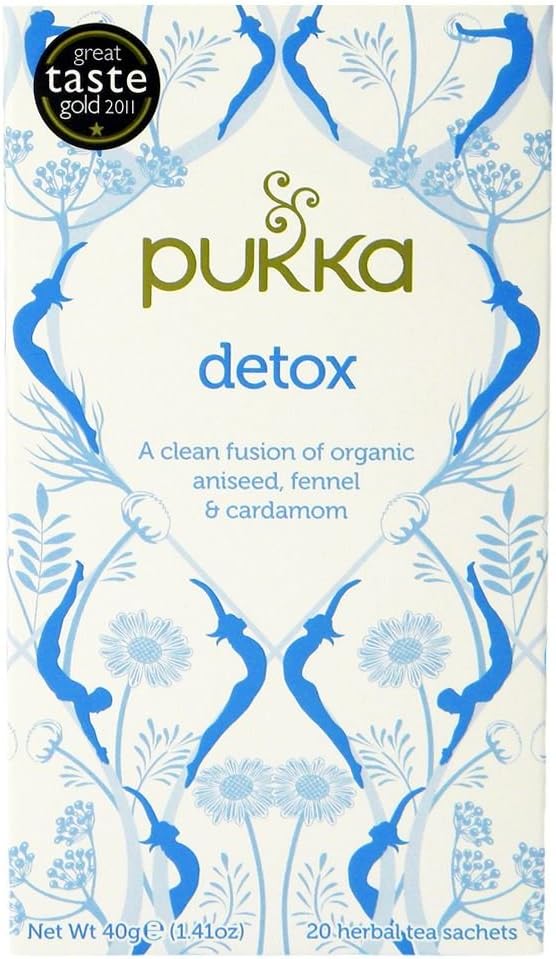 Pukka Tea - Detox - (Pack of 2) 40g net weight each