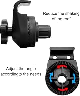 OCHIKI Garden Swing Fittings, 20-23mm Canopy Frame Connector, Type A view 2