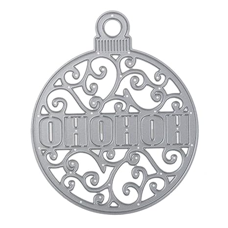 Plantilla de troquelado con diseño de círculo para recortes y manualidades