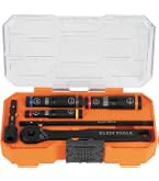 Klein Tools 65242 KNECT Impact Socket Set, Ratcheting Screwdriver