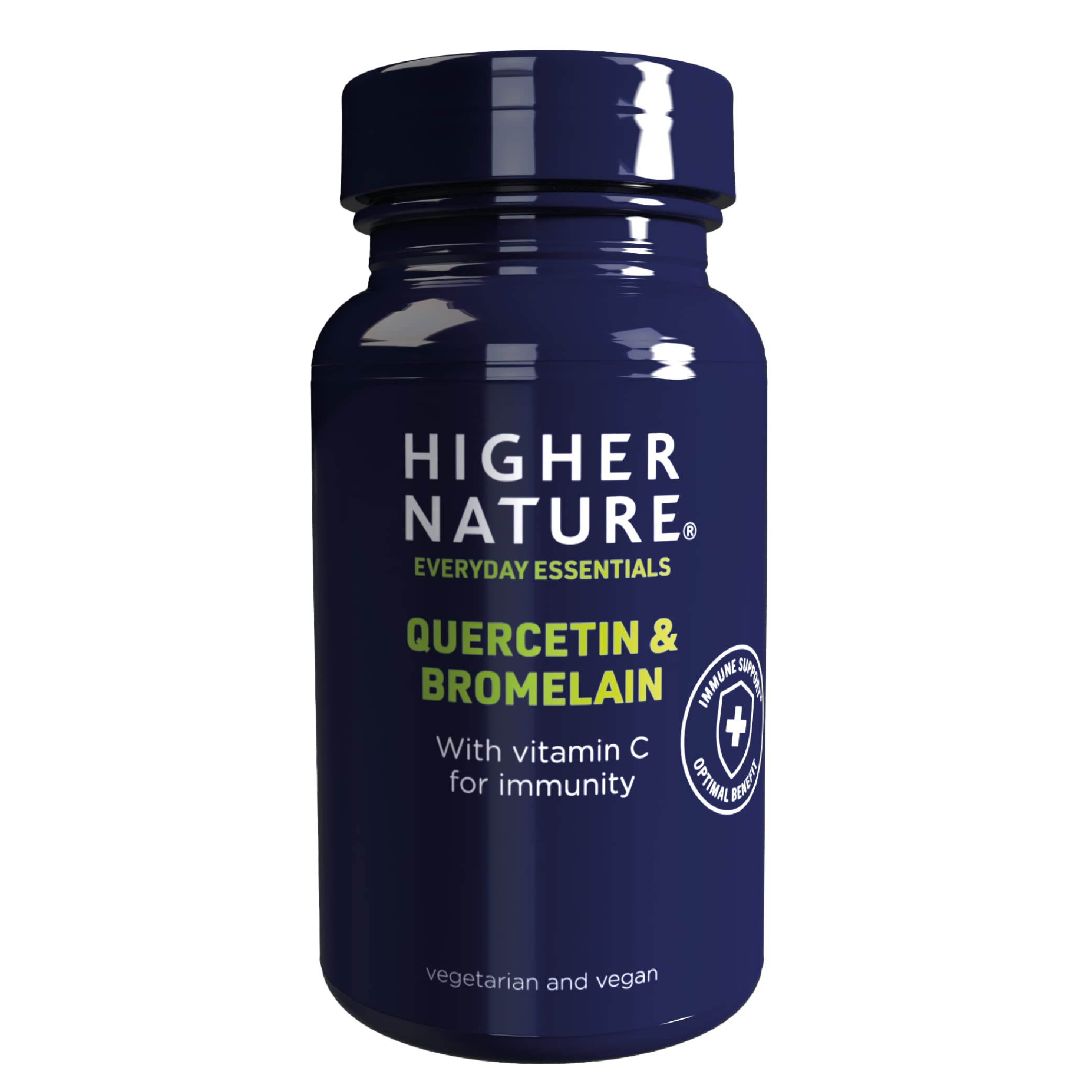 Higher Nature QUE060 Quercetin & Bromelain Pack of 60