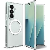 Ringke Fusion Magnetic for Samsung Galaxy Z Fold 7 Case, [Compatible with MagSafe] Minimal Yellowing Transparent Shockproof T