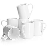 Sweese White Coffee Mug, Porcelain 11 Oz Coffee