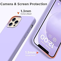 COFFKER for iPhone 12 Pro Max Case, [2X Camera