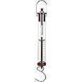Eisco Labs Acrylic Tubular Spring Scale (Dynamometer) 1N/100g Capacity - Pull Scale, Force Meter
