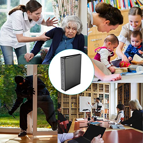 Conbrov Hidden Spy Book Camera, 720P Home Security Covert Camera with Motion Detection and Night Vision, Built-in 10000mAh Battery Standby up to 2 Years - Thumbnail 6