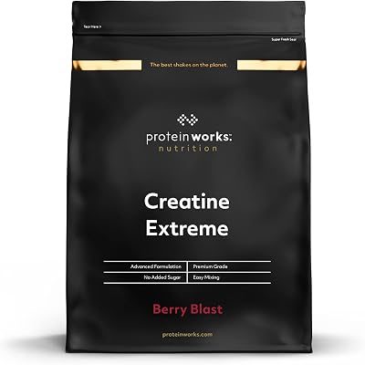 Creatina Extrema | Creatina Premium | Sabor Explosão de Frutos Silvestres, 750 g