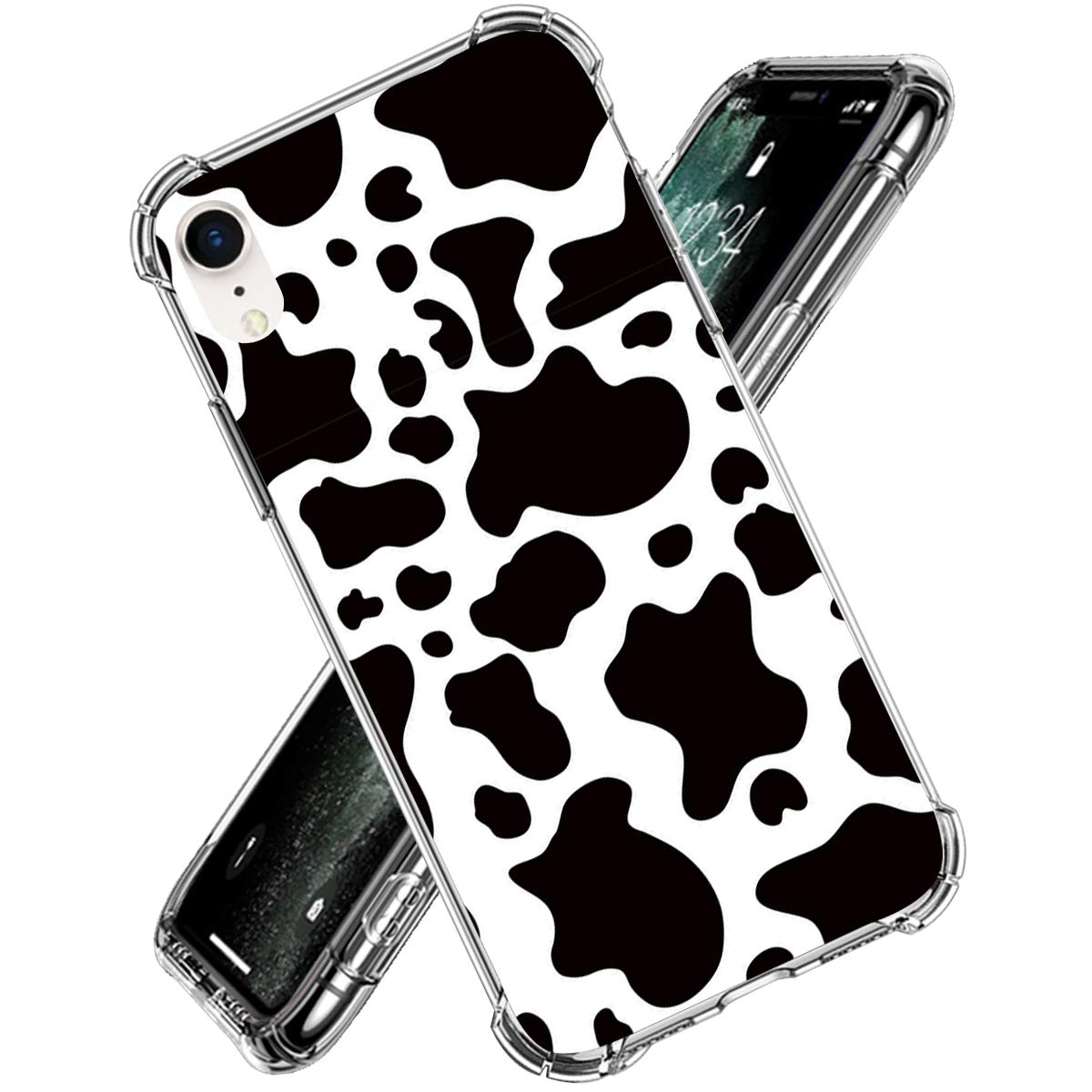 Cow Print Phone Case for iPhone XR, Color 05