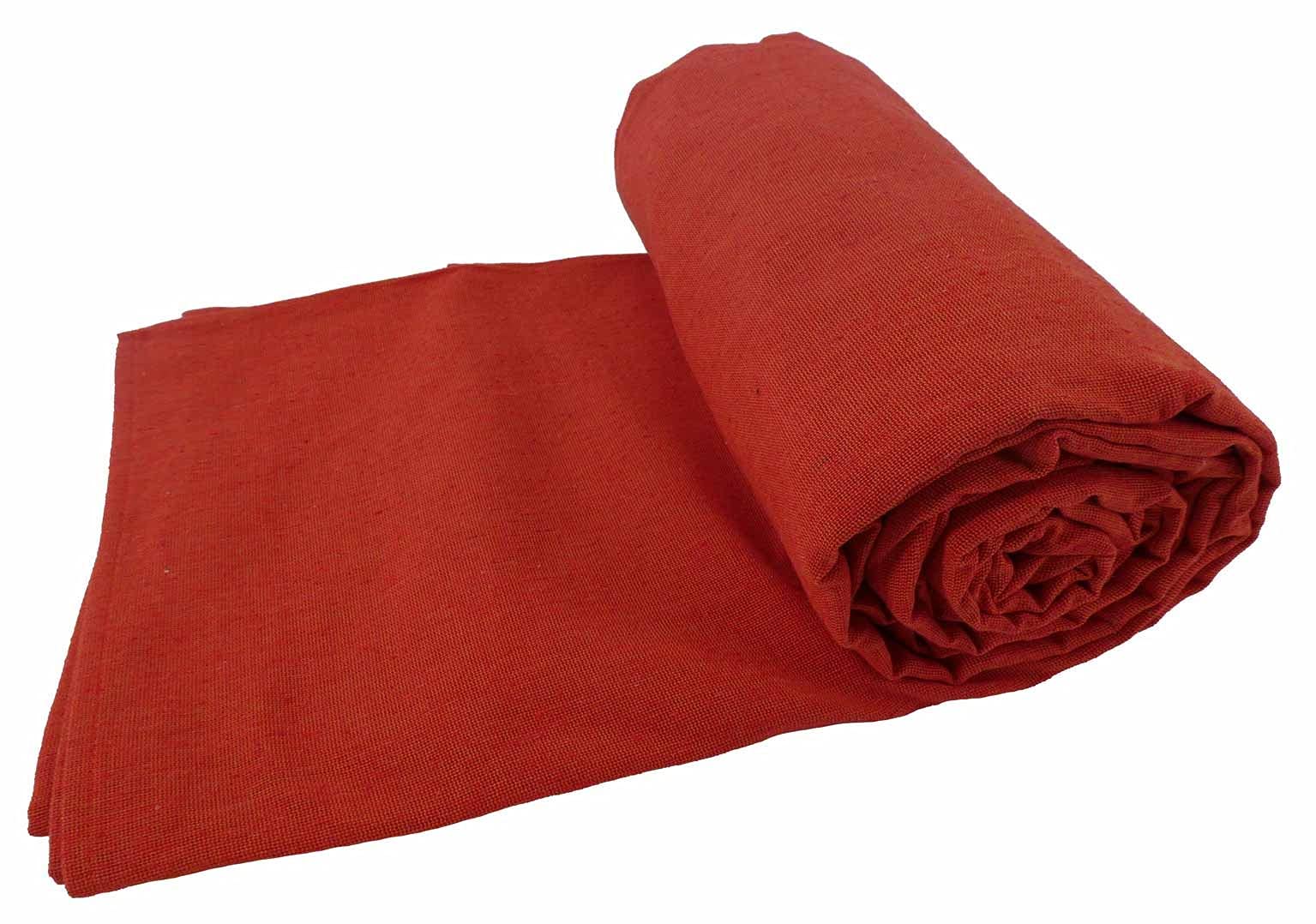 Casatessile Kiara unito plain coloured bedspread furniture cover MAXI 260X300 cm - ROSSO