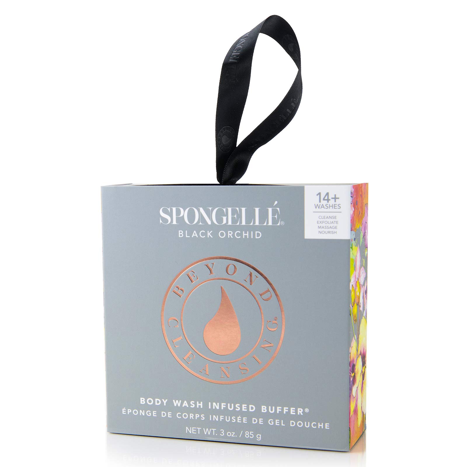 Spongellé Private Reserve Shower Body Wash Buffer Collection, Black Orchid