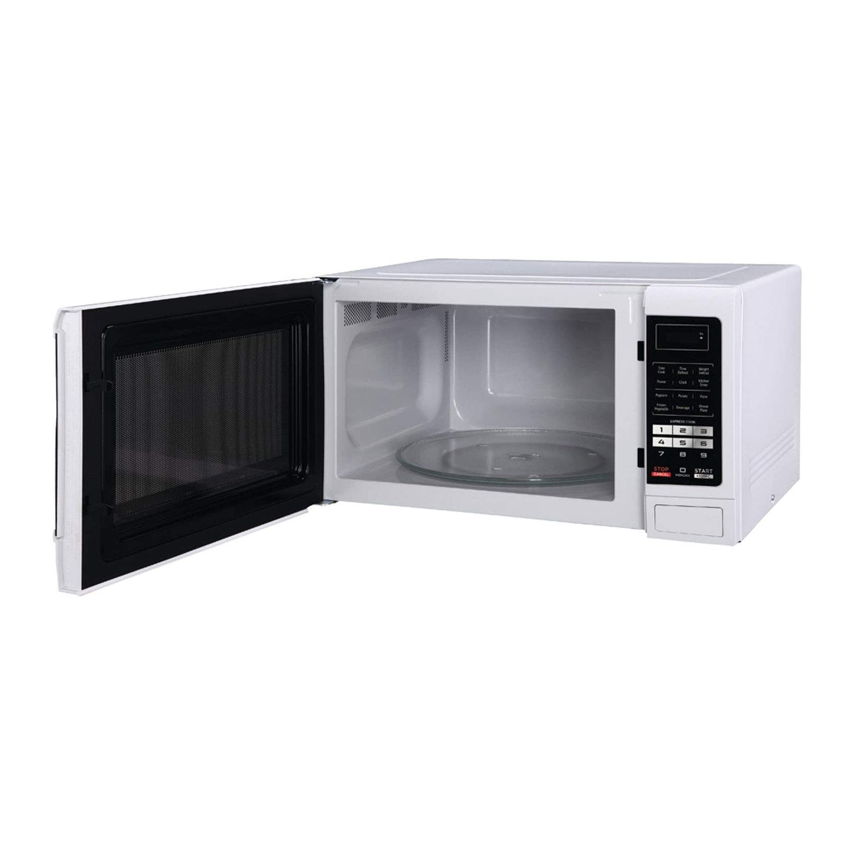 Magic Chef Countertop Microwave Oven, Small and Compact, 1100 Watt, 1.6 Cu Ft, White