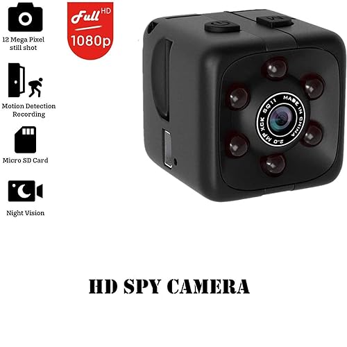 OUCAM Mini Spy Camera Include 32G SD Card Hidden Camera HD Audio - Main Image