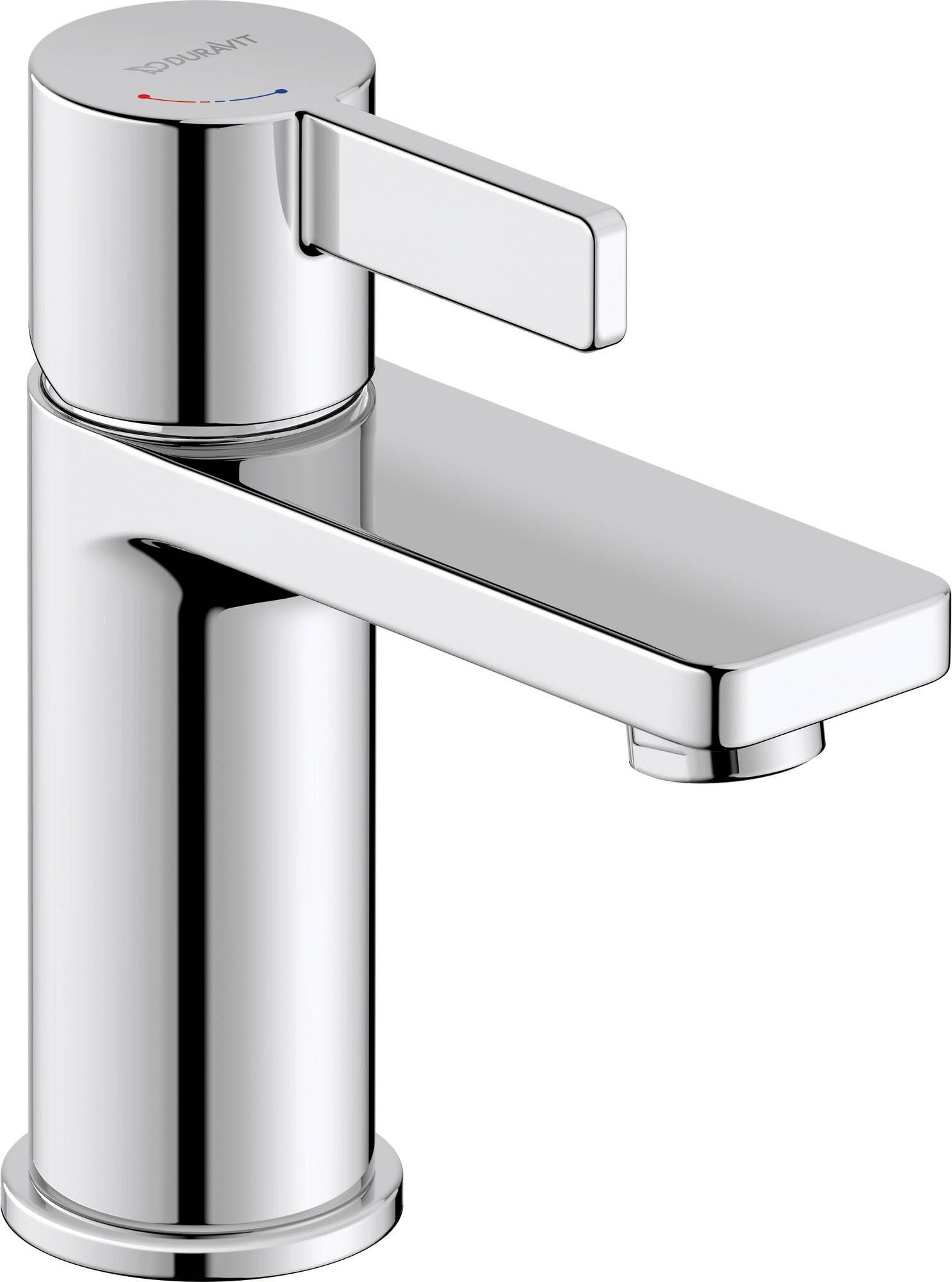 Duravit DE1011 D-Neo Washbasin Mixer tap, Chrome, S